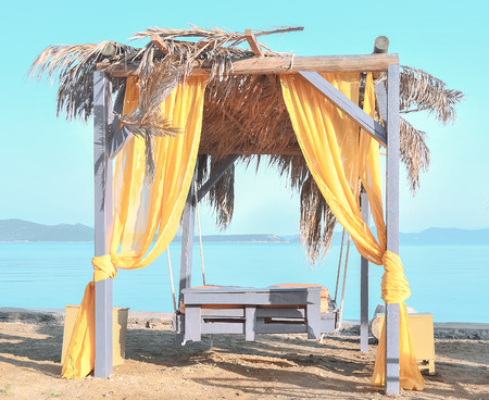 beautiful beach viewの写真素材