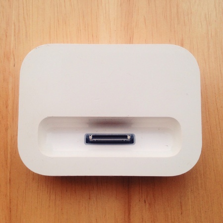 Apple stand for iPod or iphoneの素材