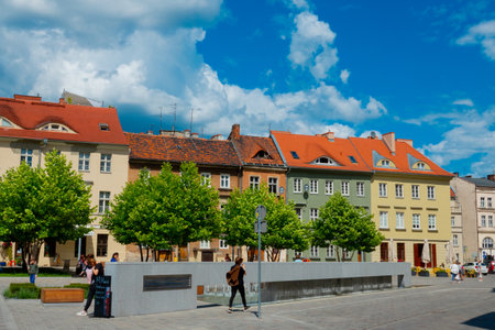 07/12/2022: Collegiate Square. Poznan, Polandのeditorial素材