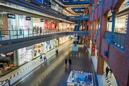 12-07-2022: shopping, arts and business center Stary Browar in Poznan, Poland