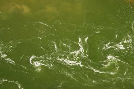 currents in the Colorado River in the Grand Canyon make background patterns