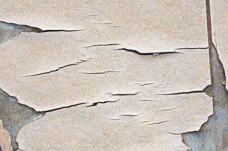 old gritty weathered cracked linoleum tile detailの写真素材