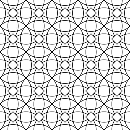 Seamless geometric pattern. Line simple print. Vector repeating texture. Minimalist background.のイラスト素材