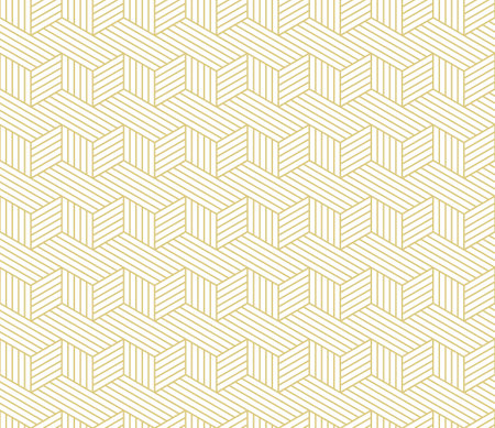 Abstract geometric lines pattern seamless mosaic grid pattern vector mesh background cover wallpaperのイラスト素材