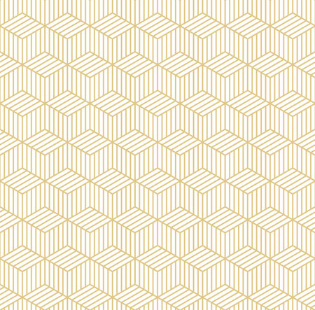 Abstract isometric 3d cube pattern background vector imageのイラスト素材