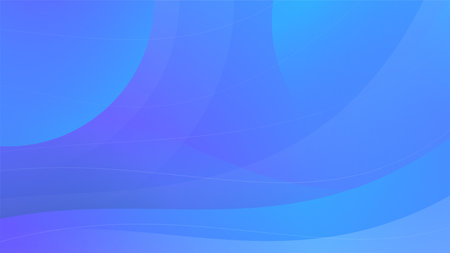 Elegant Bright Blue Banner Background Templateのイラスト素材