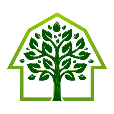 Agricultural Electric Logo Icon Vector Illustrator. Growing Agriculture Business.のイラスト素材