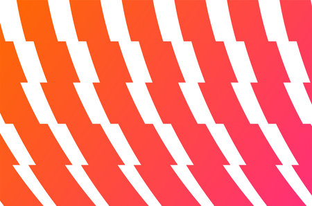 Zigzag Orange Background. EPL Premier League thumbnail video print web background.のイラスト素材