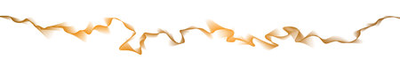 Vector abstract elegant gold wave lines transparent background line flow curveのイラスト素材