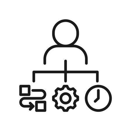 skill experience icon portfolio symbolのイラスト素材