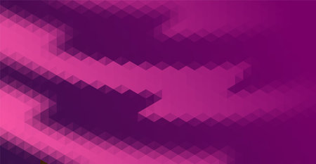 Abstract Maroon Polygonal Gradient Design with Geometric Shapes