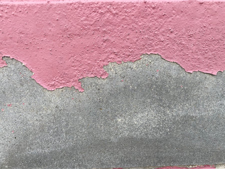 pink cement wall texture background, grunge cement wall background.の写真素材