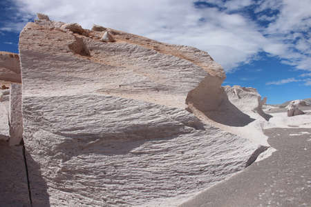 unique pumice field in the world in northwestern Argentinaの写真素材