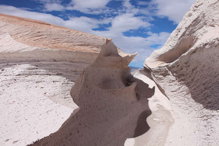 unique pumice field in the world in northwestern Argentinaの写真素材
