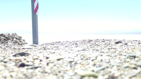 Famous salt flats in northwestern Argentinaの写真素材