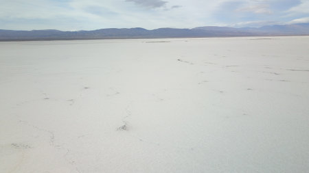 Famous salt flats in northwestern Argentinaの写真素材