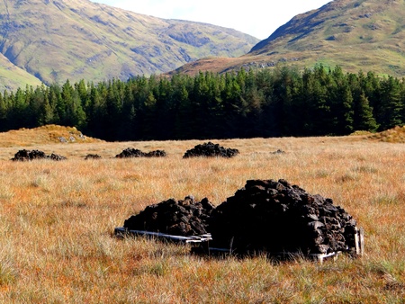 Ireland Turf Landscape                           の写真素材