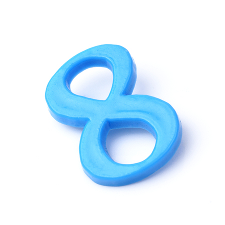 blue number collection - 8