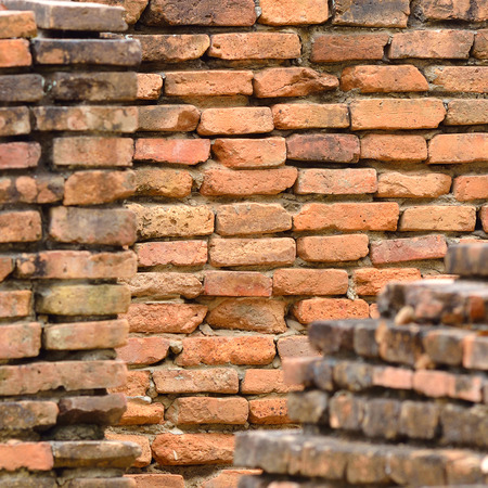 red bricks close upの写真素材