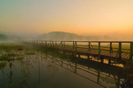 Beautiful sunset ,Thailandの写真素材