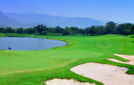 golf courseのeditorial素材