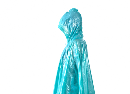 raincoat isolatedの写真素材