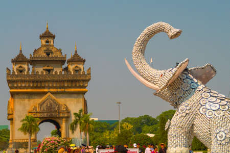 The beauty of culture and community culture in Southeast Asia is charming to visitの写真素材