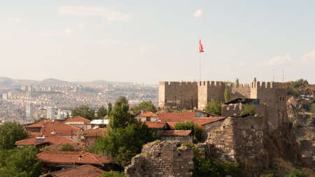 The beauty of the Turkish tourist landscape with a variety of unique buildings and beautiful natureの写真素材