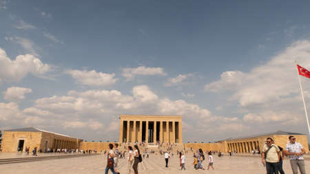 The beauty of the Turkish tourist landscape with a variety of unique buildings and beautiful natureの写真素材