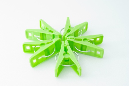 clothespin with isolated backgroundの写真素材