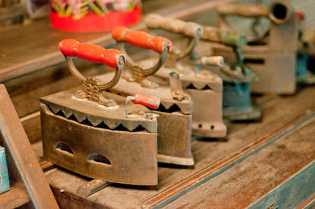 Antique ironの写真素材