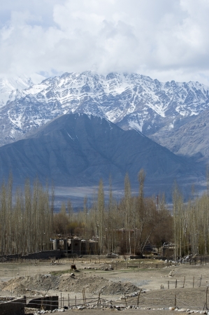 landscape of Leh, Indiaの写真素材