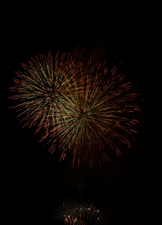 fourth of july fireworks, USAの写真素材