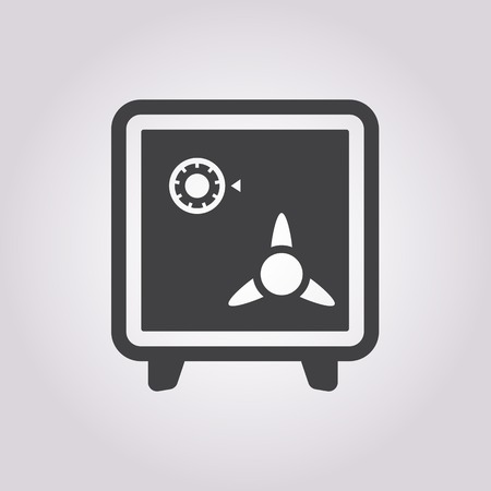 vector illustration of business and finance icon safeのイラスト素材