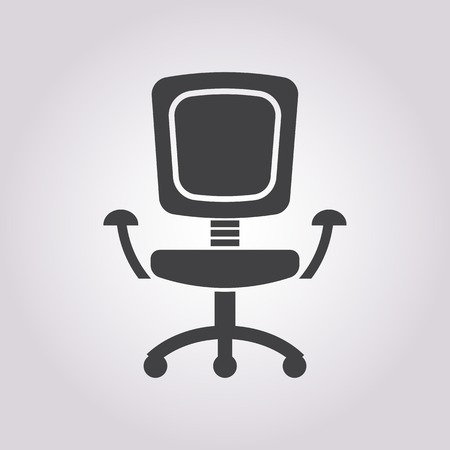vector illustration of business and finance icon chairのイラスト素材