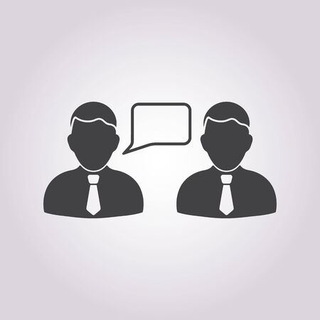 vector illustration of business and finance icon personsのイラスト素材