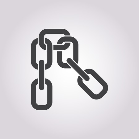 vector illustration of business and finance icon chainのイラスト素材