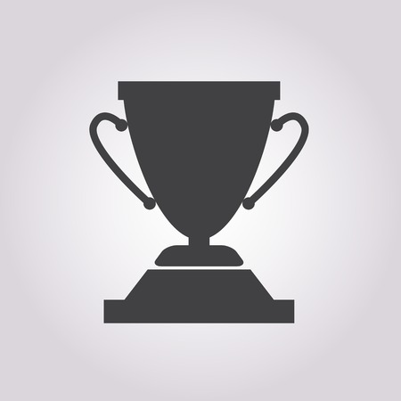 illustration of business and finance icon trophyのイラスト素材