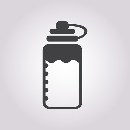 vector illustration of modern silhouette icon waterのイラスト素材