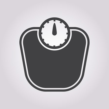 illustration of business and finance icon  weightのイラスト素材