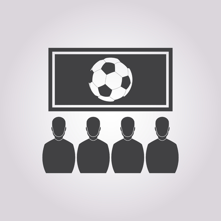 vector illustration of modern silhouette icon gameのイラスト素材