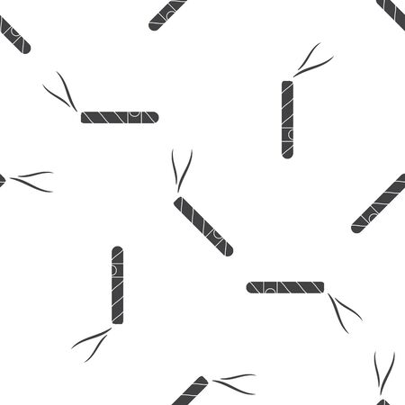 vector illustration of modern silhouette icon cigarのイラスト素材