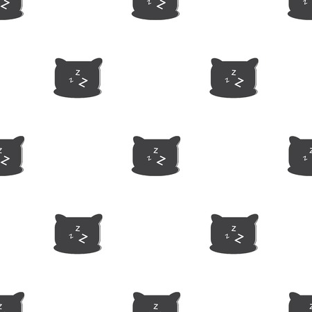 vector illustration of modern silhouette icon cushionのイラスト素材