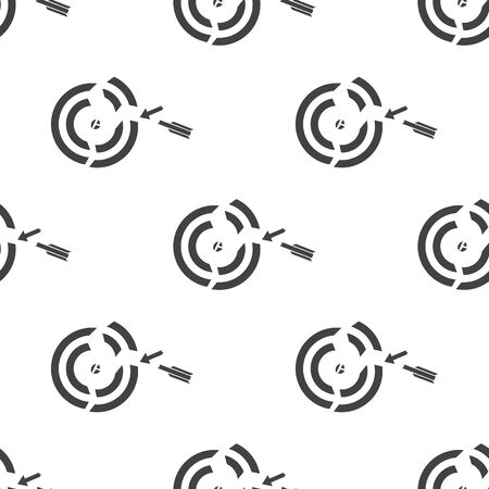 vector illustration of business and finance icon targetのイラスト素材