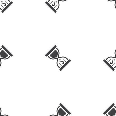 vector illustration of business and finance icon time is moneyのイラスト素材