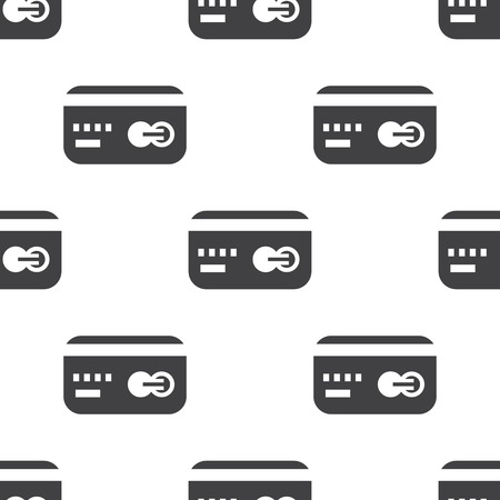 vector illustration of business and finance icon cardのイラスト素材