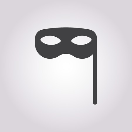 vector illustration of modern b lack icon thiefのイラスト素材