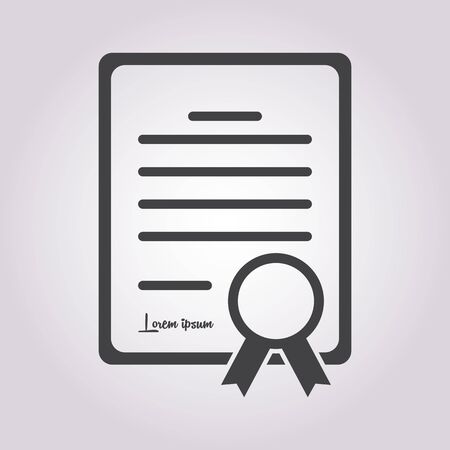 vector illustration of modern b lack icon guaranteeのイラスト素材