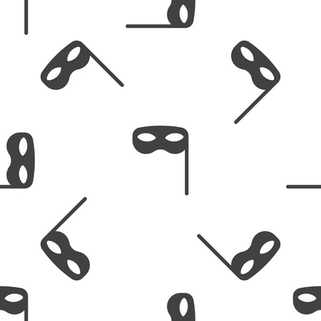 vector illustration of modern b lack icon thiefのイラスト素材