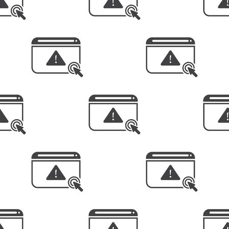 vector illustration of modern b lack icon virusのイラスト素材